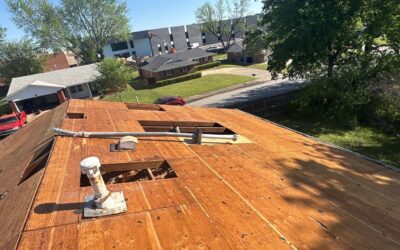 Reroof in Tulsa on this sunny day! Dm us ‘ROOF’ now for a free inspection!