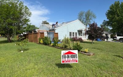 Finishing up a beautiful house in Tulsa this morning! DM us ‘ROOF’ now or give us a call for a FREE INSPECTION!