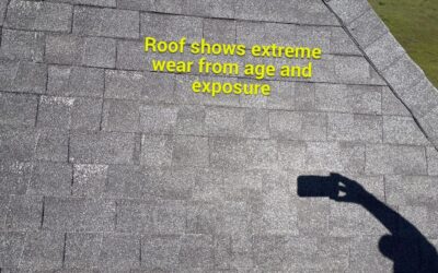 Is YOUR roof showing wear and tear from weather and age? DM us ‘ROOF’ now for a free inspection!