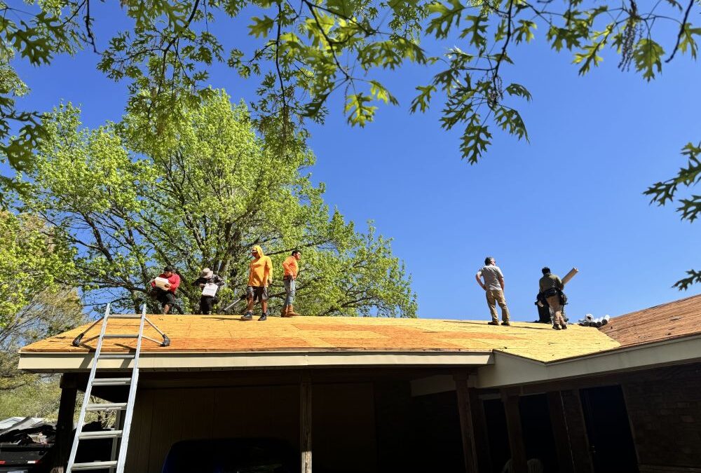 Afternoon Reroof with the boss!