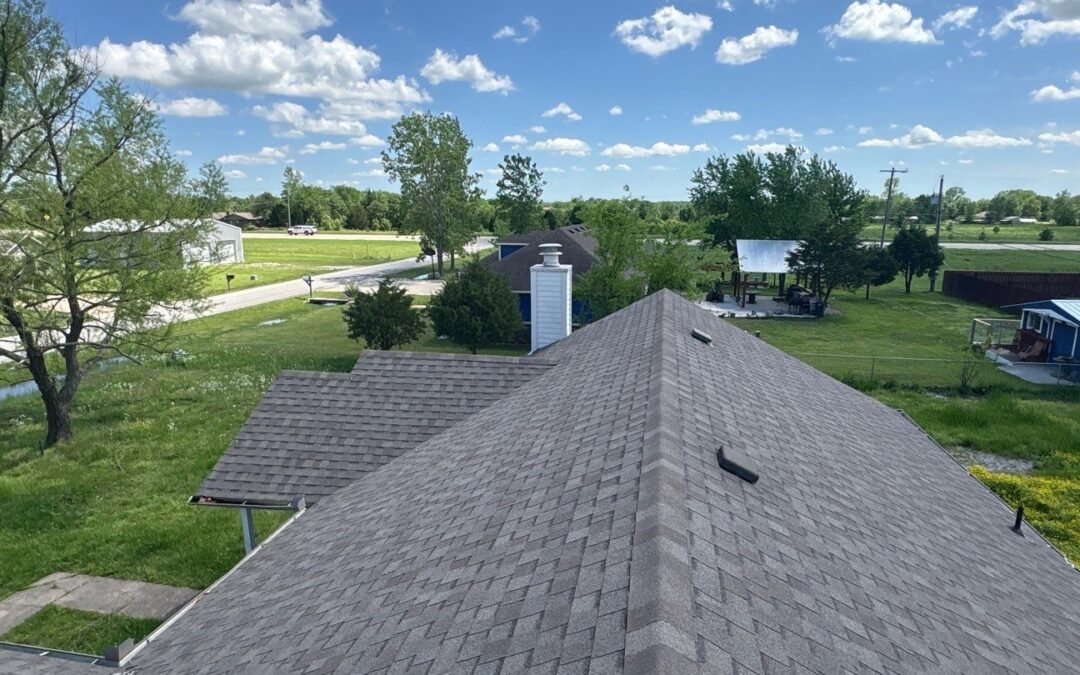 Out in Collinsville doing an estimate on this gorgeous day! If you see us near you, give us a CALL or DM us &lsquo;ROOF&rsquo; now to set up a free inspection!